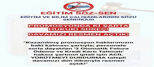 ŞARTLI PROMOSYONA DAVAMIZI AÇTIK!