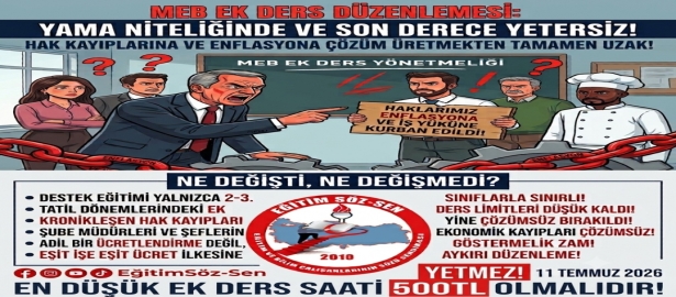 MEB'İN EK DERS İLLÜZYONU!